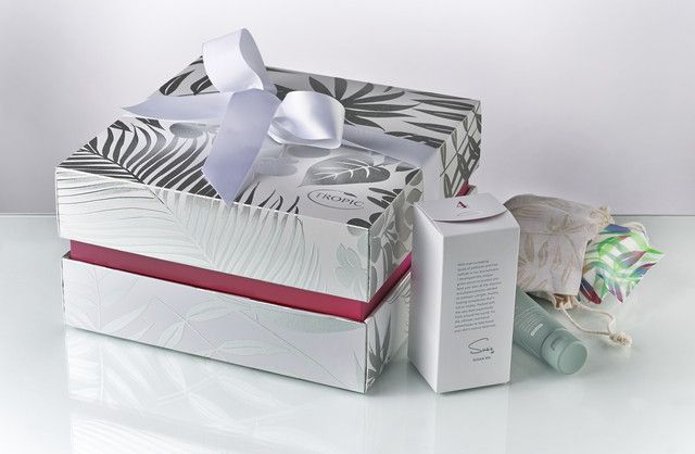 Fold-flat advent packaging with Scodix finishing